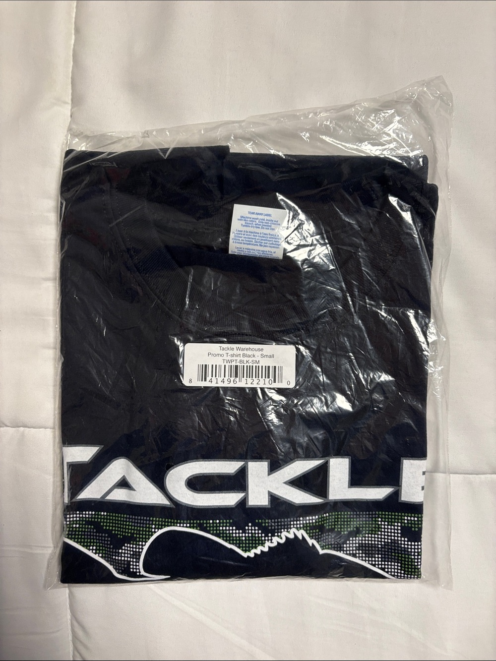 Men’s Tackle Warehouse Black Short Sleeve Graphic Tee